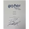 Image 1 : Autograph Signed Harry Potter Deathly Hallows Pt 2 Script Cover