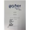 Image 1 : Autograph Signed Harry Potter Deathly Hallows Pt 2 Script Cover