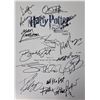 Image 1 : Autograph Signed Harry Potter Deathly Hallows Pt 2 Script Cover