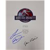 Image 1 : Autograph Signed Jurassic Park Script Cover