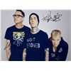 Image 1 : Autograph Signed Blink 182 Photo