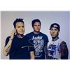 Image 1 : Autograph Signed Blink 182 Photo