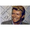 Image 1 : Autograph Signed David Bowie Photo
