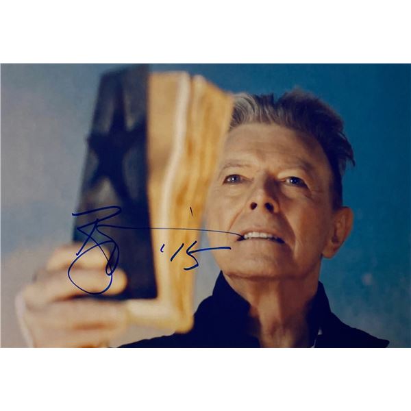 Autograph Signed David Bowie Photo