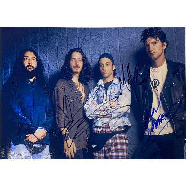 Autograph Signed Southgarden Chris Cornell Photo