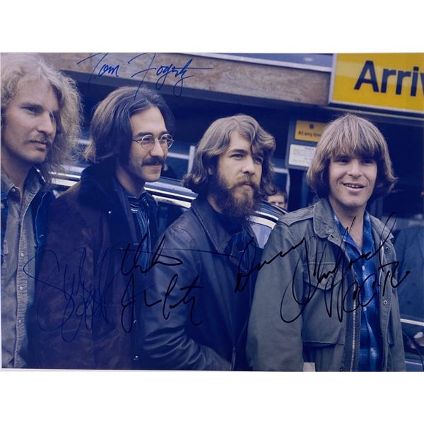 Autograph Signed Creedence Clearwater Revival Photo