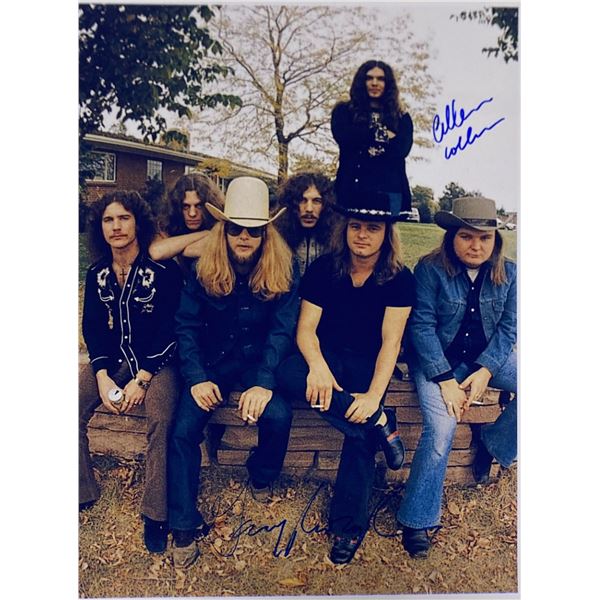 Autograph Signed Lynyrd Skynyrd Photo