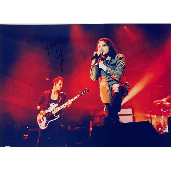 Autograph Signed My Chemical Romance Photo