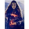 Image 1 : Autograph Signed Avengers Elizabeth Olsen Photo