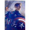 Image 1 : Autograph Signed Avengers Chris Evans Photo