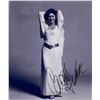 Image 1 : Autograph Signed Star Wars Carrie Fisher Photo
