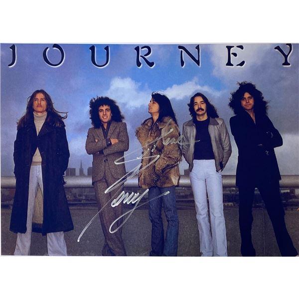 Autograph Signed Journey Photo