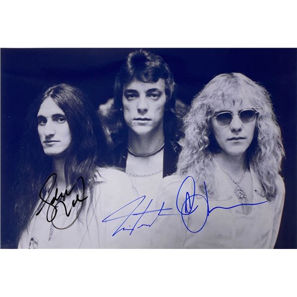 Autograph Signed Rush Photo