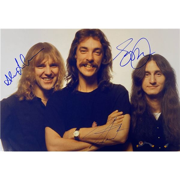 Autograph Signed Rush Photo
