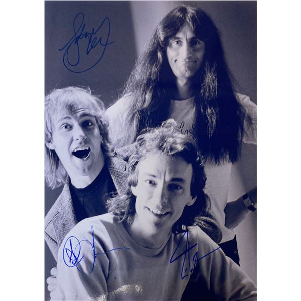 Autograph Signed Rush Photo