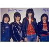 Image 1 : Autograph Signed Ramones Photo