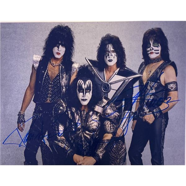 Autograph Signed KISS Gene Simmons Photo