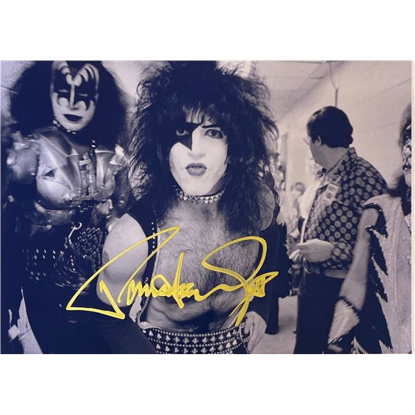 Autograph Signed KISS Paul Stanley Photo