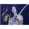 Image 1 : Autograph Signed Eddie Van Halen Photo
