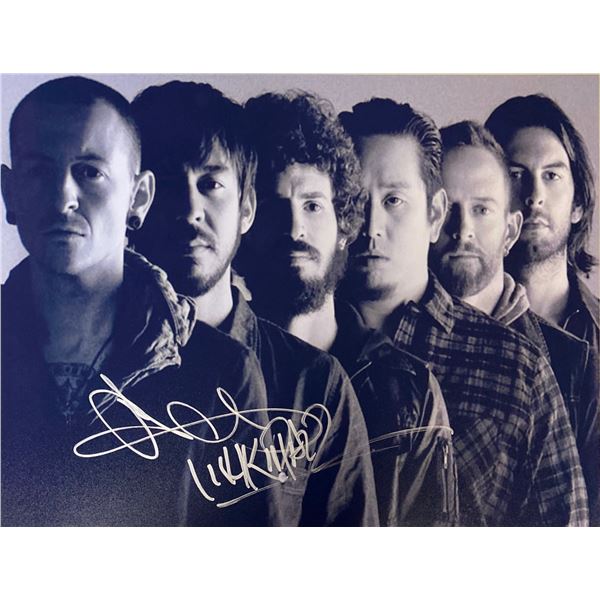 Autograph Signed Linkin Park Chester Bennington Photo
