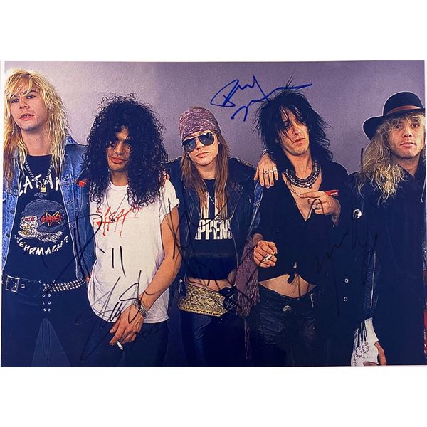 Autograph Signed Guns N Roses Axl Rose Photo