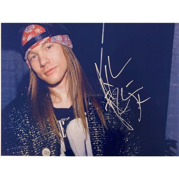 Autograph Signed Guns N Roses Axl Rose Photo