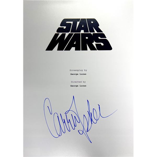 Autograph Signed Star Wars Script Cover