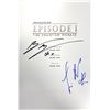 Image 1 : Autograph Signed Star Wars Phantom Menace Script Cover
