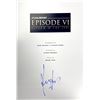 Image 1 : Autograph Signed Star Wars Return of the Jedi Script Cover