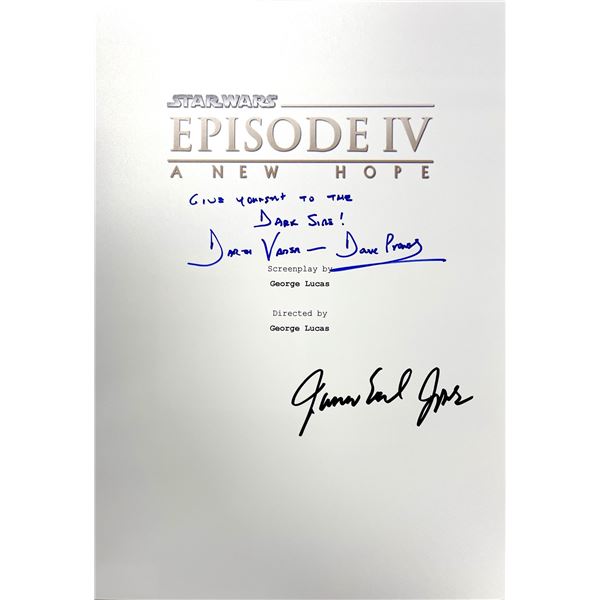 Autograph Signed Star Wars New Hope Script Cover