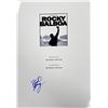 Image 1 : Autograph Signed Rocky Balboa Script Cover