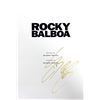 Image 1 : Autograph Signed Rocky Balboa Script Cover