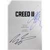 Image 1 : Autograph Signed Creed II Script Cover