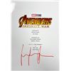 Image 1 : Autograph Signed Avengers Infinity War Script Cover