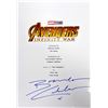 Image 1 : Autograph Signed Avengers Infinity War Script Cover
