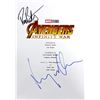 Image 1 : Autograph Signed Avengers Infinity War Script Cover