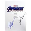Image 1 : Autograph Signed Avengers Endgame Script Cover