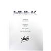 Image 1 : Autograph Signed The Incredible Hulk Script Cover