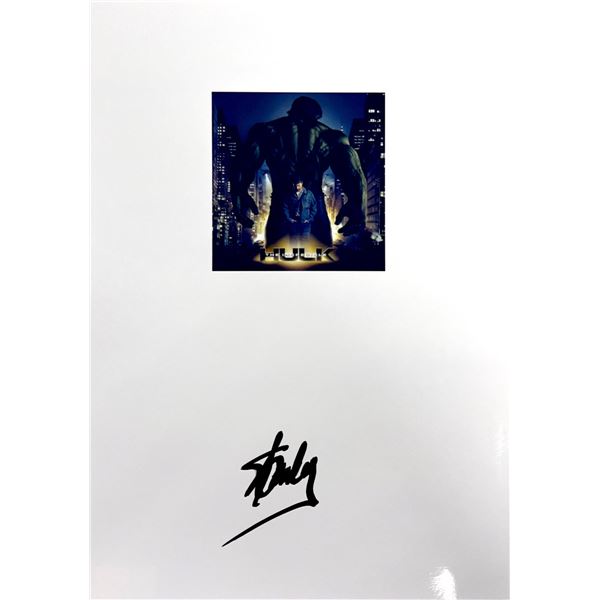 Autograph Signed The Incredible Hulk Script Cover
