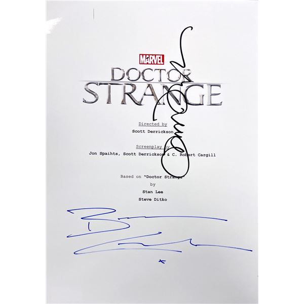 Autograph Signed Doctor Strange Script Cover