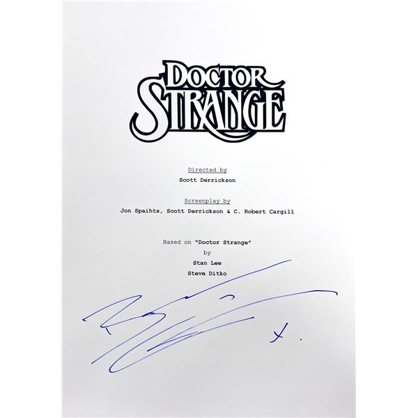 Autograph Signed Doctor Strange Script Cover