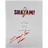 Image 1 : Autograph Signed Shazam Script Cover