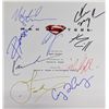 Image 1 : Autograph Signed Man of Steel Script Cover