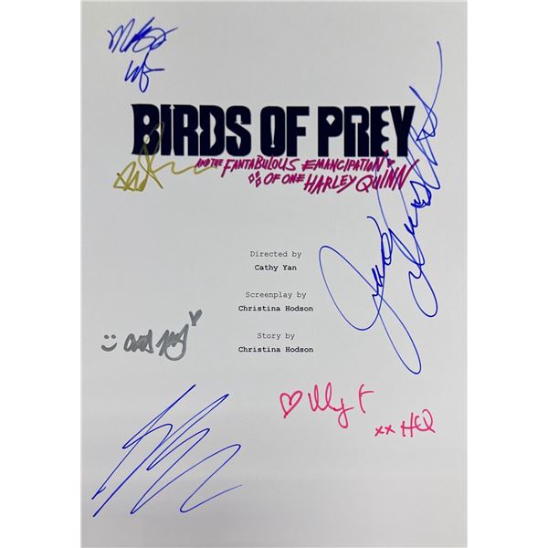 Autograph Signed Birds of Prey Script Cover