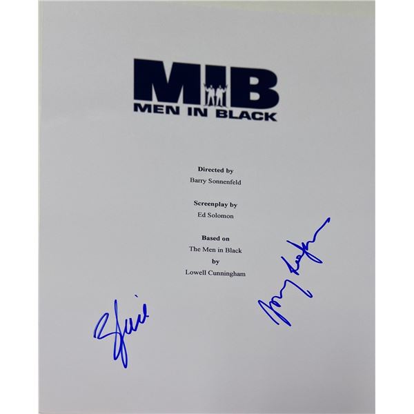 Autograph Signed Men In Black Script Cover