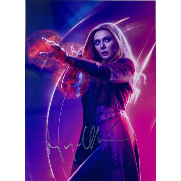 Elizabeth Olsen Autograph Signed Photo