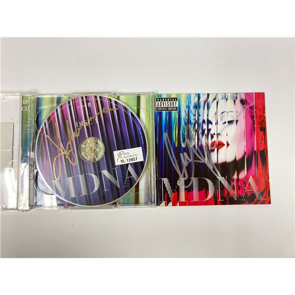 Autograph Signed Madonna MDNA CD