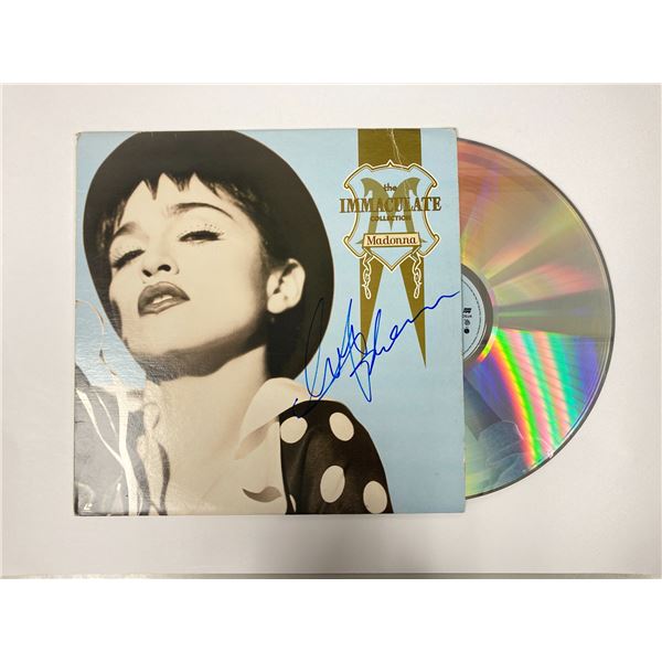 Autograph Signed Madonna Immaculate Vinyl