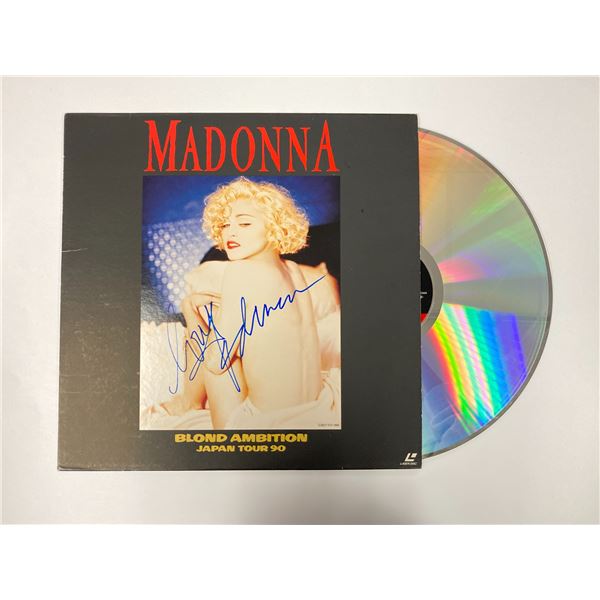 Autograph Signed Madonna Blond Ambition Vinyl