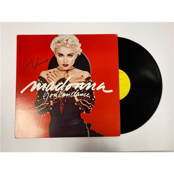 Autograph Signed Madonna You Can Dance Vinyl